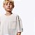 Camiseta Oversized Com Bolso Off White Juvenil Menino Hering Kids 5G5knkuen Offwhite - Imagem 1