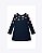 Vestido em Malha Power Azul Marinho Infantil Feminino Infanti 89166 - Imagem 1