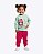 Conjunto Moletom Peluciado Infantil Feminino Kyly P1001507 - Imagem 1