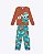 Pijama Manga Longa Alien Infantil Masculino Kyly 1001647 - Imagem 4