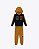 Conjunto Moletom com Capuz e Calça Moletom Infantil Masculino Kyly 1001626 - Imagem 5