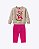 Conjunto Moletom e Calça Legging Infantil Feminino Kyly 1001513 - Imagem 4