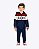 Conjunto Moletom com Capuz e Calça Moletom Infantil Masculino Kyly 1001606 - Imagem 1