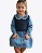 Vestido Manga Longa Jeans com Colete Infantil Feminino Vigat 4101 - Imagem 2