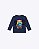 Camiseta Manga Longa Capivara Infantil Masculina Kyly 1001570 - Imagem 4