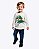 Camiseta Manga Longa Estampada Infantil Masculina Kyly 1001569 - Imagem 2