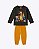 Conjunto Camiseta Manga Longa e Calça Moletom Bichinhos Infantil Masculino Kyly P1001575 - Imagem 6