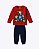 Conjunto Camiseta Manga Longa e Calça Moletom Bichinhos Infantil Masculino Kyly P1001575 - Imagem 8