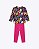 Conjunto Blusa Manga Longa Flores e Calça Legging Infantil Feminino Kyly P1001529 - Imagem 2