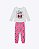 Pijama Manga Longa Pinguim Brilha no Escuro Infantil Feminino Kyly 1001636 - Imagem 2