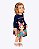 Vestido Manga Longa Coelhinha Infantil Feminino Kyly 1002019 - Imagem 1