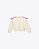 Conjunto Casaco Moletom e Shorts-Saia Off White Infantil Feminino Mundo Cinti 12900 - Imagem 5