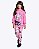 Conjunto Casaco Moletom com Capuz e Calça Legging Rosa Infantil Feminino Mundo Cinti 12895 - Imagem 1