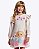 Vestido Manga Longa Magical Friends Infantil Feminino Mundo Cinti 12858 - Imagem 1