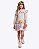 Vestido Manga Longa Magical Friends Infantil Feminino Mundo Cinti 12858 - Imagem 3