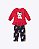 Conjunto Blusa Manga Longa e Calça Legging Gatinha Bebê Menina Kyly  P1001510 - Imagem 1