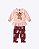 Conjunto Blusa Manga Longa e Calça Legging Gatinha Bebê Menina Kyly  P1001510 - Imagem 8