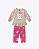 Conjunto Blusa Manga Longa e Calça Legging Gatinha Bebê Menina Kyly  P1001510 - Imagem 12