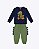Conjunto Casaco Moletom Capuz e Calça Moletom Juvenil Masculino Kyly 1001492 - Imagem 2
