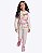 Conjunto Moletom Ursinha Off White Infantil Feminino Cinti 12999 - Imagem 1