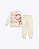 Conjunto Moletom Ursinha Off White Infantil Feminino Cinti 12999 - Imagem 2