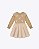 Vestido em Cotton e Tule Plissado Poá Infantil Feminino Infanti 90392 - Imagem 3