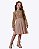 Vestido em Cotton e Tule Plissado Poá Infantil Feminino Infanti 90392 - Imagem 5