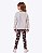 Conjunto Moletom Peluciado e Calça Legging em Termoskin Peluciado Infantil Feminino Infanti 89753 - Imagem 2