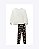 Conjunto Moletom Peluciado e Calça Legging em Termoskin Peluciado Infantil Feminino Infanti 89753 - Imagem 4