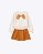 Conjunto Casaco Pelúcia com Laço e Shorts-Saia Infantil Feminino Vigat 7077 - Imagem 2