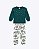 Conjunto Casaco Moletom com Perólas e Calça Floral Infantil Feminino Milon 2001507 - Imagem 2