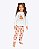 Pijama Manga Longa Capivara Brilha no Escuro Infantil Feminino Kyly 1001638 - Imagem 1