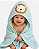 Toalha de Banho Bordada com Capuz e Forro Fralda Bublim Baby 76016 - Imagem 8