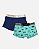 Kit 2 Cuecas Boxer Infantil Masculina Luna 0627 - Imagem 1