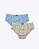 Kit Cueca Slip Meia Malha Juvenil Masculina Luna 571 - Imagem 1