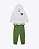 Conjunto Casaco com Capuz e Calça Moletom Infantil Masculino Kyly 1001604 - Imagem 2