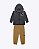 Conjunto Casaco com Capuz e Calça Moletom Infantil Masculino Kyly 1001604 - Imagem 5