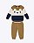 Conjunto Moletom Bordado Ursinho Infantil Masculino Milon 2001453 - Imagem 2