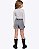 Conjunto de Blusa em Cotton e Shorts-Saia Listrado em Malha Infantil Feminino Infanti 92181 - Imagem 2