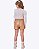 Conjunto de Blusa Manga Longa em Cotton e Shorts-Saia em Couro Sintético Infantil Feminino Infanti 89746 - Imagem 3