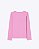 Blusa Manga Longa Rosa Hering Kids 5CMNKDBEN - Imagem 2