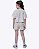 Conjunto de Blusa em Meia Malha e Shorts em Moletom Linho sem Pelúcia Infanti Infantil Feminino 96365 - Imagem 2