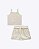 Conjunto de Blusa em Linho Deluxe e Shorts em Blend de Linho Bordado Infantil Feminino Infanti 96497 - Imagem 4