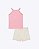 Conjunto de Regata em Soft Line e Shorts em Sarja com Elastano Infantil Feminino Infanti 95373 - Imagem 4