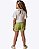 Conjunto de Blusa em Malha Fresh com Shorts em Blend de Viscose Infantil Feminino Infanti 93228 - Imagem 2
