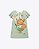 Vestido em Malha Power Manga Curta Verde Infantil Feminino Infanti 93385 - Imagem 4