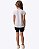 Conjunto de Blusa em Malha Power e Bermuda Biker em Canelado Liz Infantil Feminino Infanti 96891 - Imagem 2