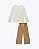 Conjunto de Blusa em Malha Power e Calça Wide Leg Infantil Feminino Infanti 92504 - Imagem 4