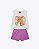 Conjunto Blusa Regata e Shorts Moletinho Infantil Feminino Kyly P1001778 - Imagem 12