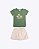 Conjunto Blusa Manga Curta Cotton e Shorts-Saia Eco Infantil Feminino Have Fun 30441 - Imagem 2